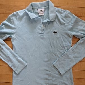 Lacoste long sleeve polo sz 34